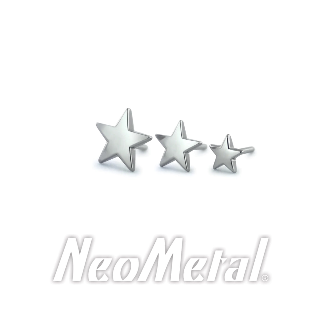 NeoMetal Threadless Titanium Stellar End